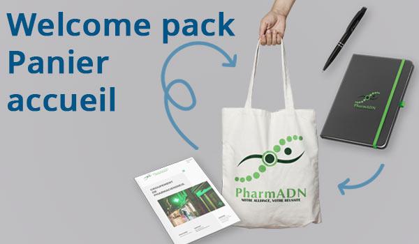 Welcome pack goodies personalises