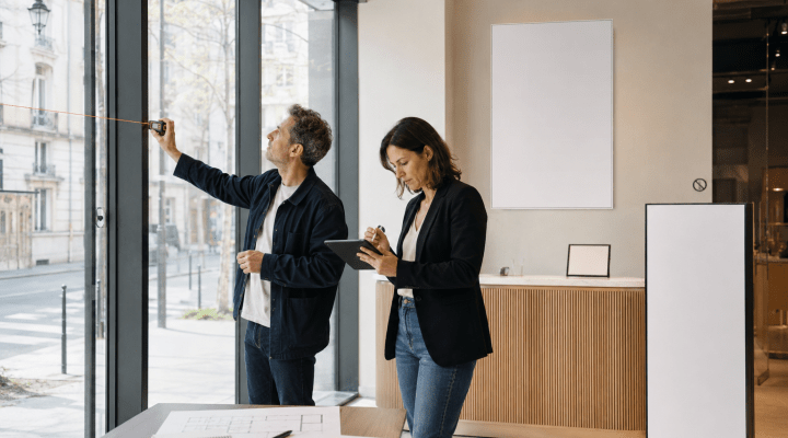 Wecom communication visuelle realiste